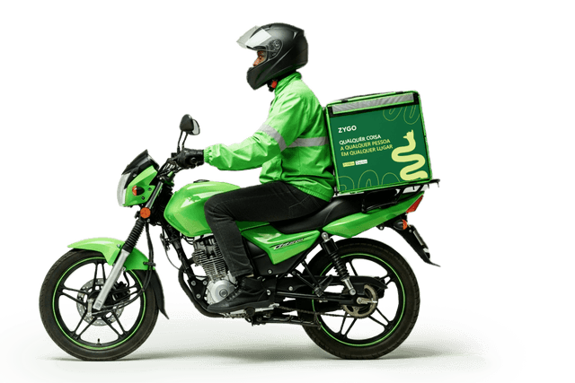 Entregador de moto